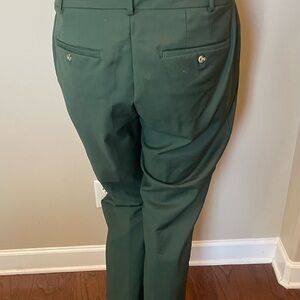 Eloquii Women's Dark Green Cropped Pants